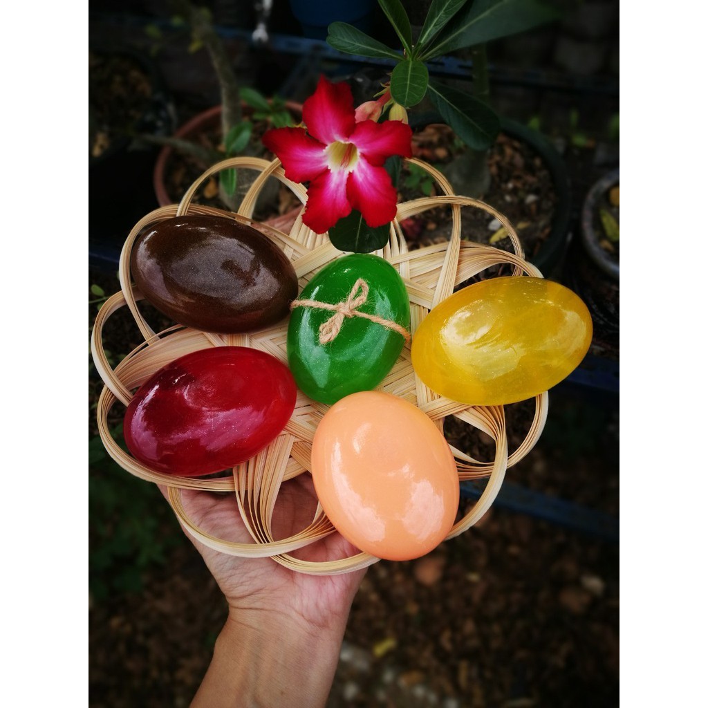 Patima Natural Soap สบู่กลีเซอรีนน้ำผึ้ง Handmade ก้อนใหญ่