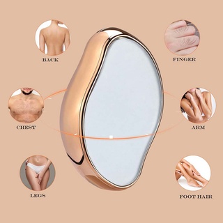 Nano Glass Hair Removal Painless Skin Friendly Magic Hair Eraser Physical Crystal Gentle Hair Remover For Women Men