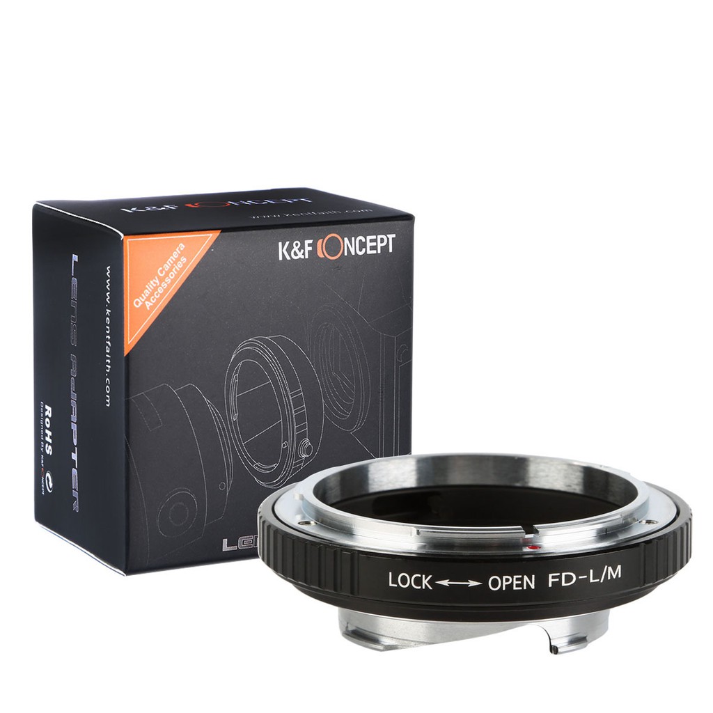 K & F Fd - L / M เลนส์อะแดปเตอร์ Canon Fd เพื่อ Leica M