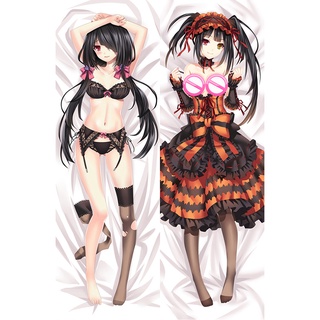 โมเดลการ์ตูนอนิเมะ Date A Live Tokisaki Kurumi Alter Ver. ขนาด 60x180 ซม. ปลอกหมอนบอดี้ พร็อพกอดร่างกาย เซ็กซี่