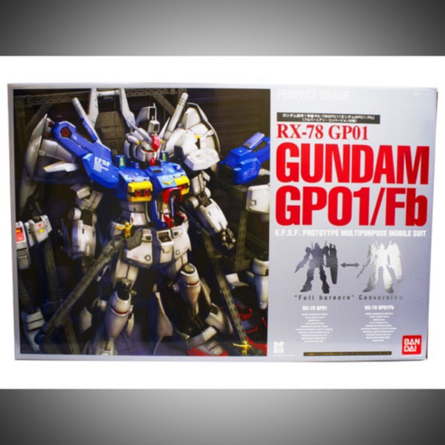 PG 1/60 RX-78 GP01/Fb GUNDAM [BANDAI]