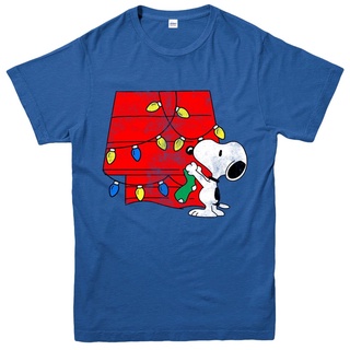 เสื้อยืดคอกลม แขนสั้น พิมพ์ลาย Snoopy พลัสไซซ์ เหมาะกับของขวัญวันพ่อ แฟชั่นฤดูร้อน สําหรับผู้ชาย