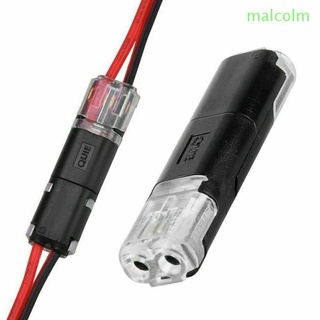 Malcolm ขั้วต่อสายไฟ 12V 2 Pin กันน้ํา 10 ชิ้น