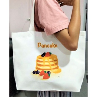 กระเป๋าผ้า​ แพนเค้ก Pancake (Brand Mali)