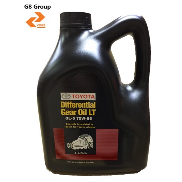 Toyota Differential Gear Oil GL-5 ( 4 ลิตร ) 75W85 (DGLT5-75W85-4L)