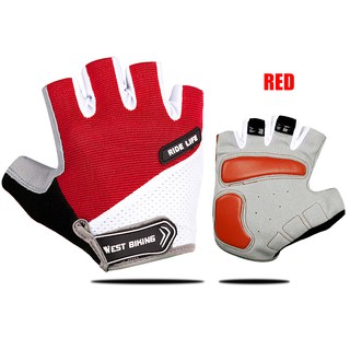 ถุงมือปั่น (gloves) West Biking - size L