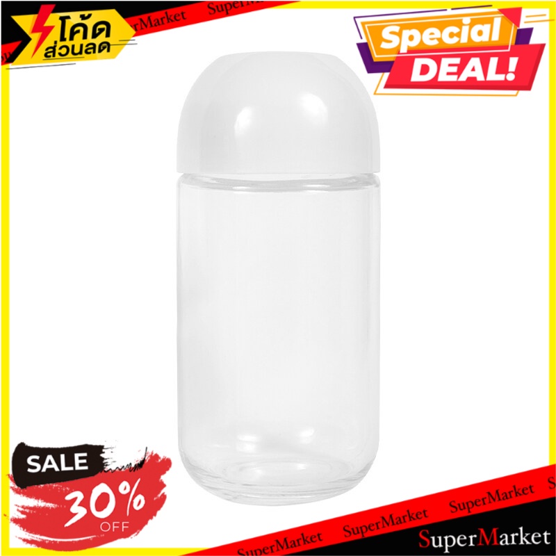🔥NEW Best!! โหลแก้วทรงกลมฝาพลาสติก  Kassa Home 15910101 สีใส ความจุ 800 มล.  ของใช้บนโต๊ะอาหาร 🚚💨พร้อมส่ง!!