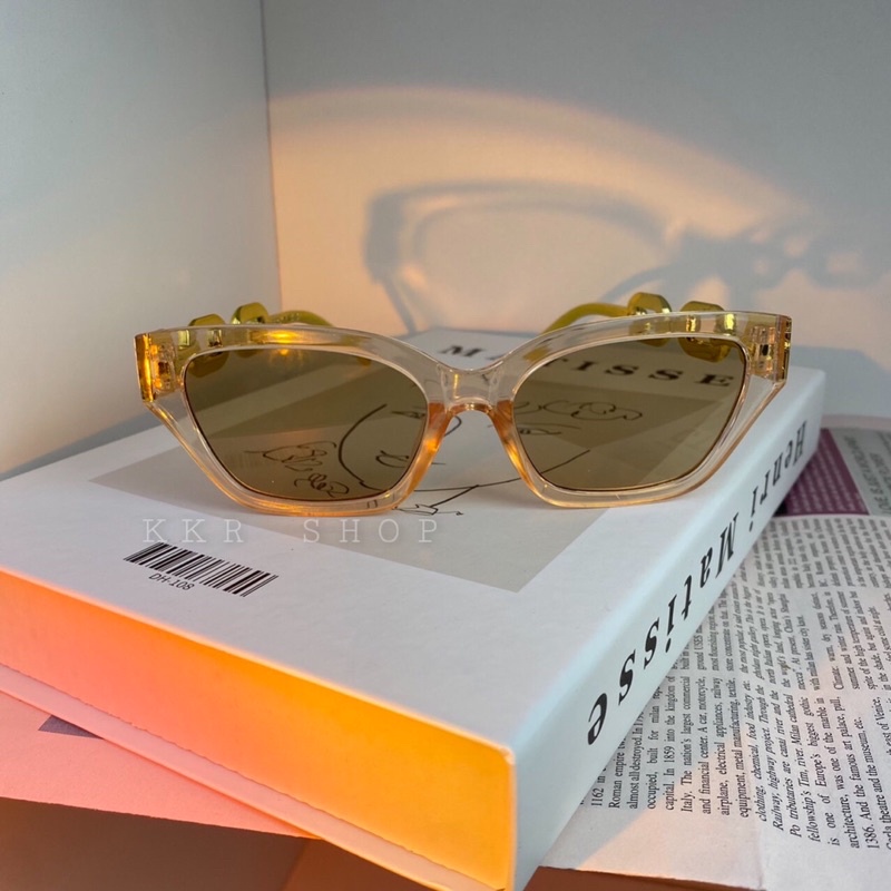KKR EYEWEAR | Eyewear แว่นตากันแดด แว่นตาแฟชั่นขาโซ่ KD33