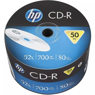 แผ่น CD-R /DVD-R ยี่ห้อ HPความจุ 700MB/4.7GB Pack 50 แผ่น.