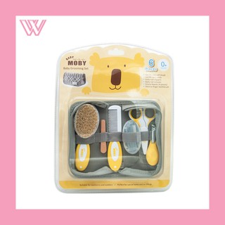 ส่งฟรี!!! โปรเปิดร้านใหม่ !! เบบี้ โมบี้ ชุดอุปกรณ์ตัดเล็บและหวี (ฺBaby Grooming Set)