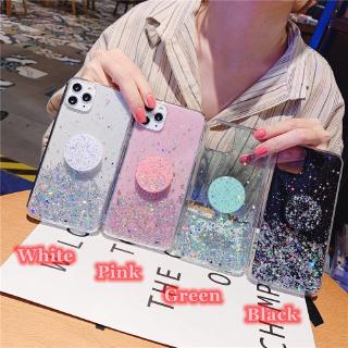 เคสโทรศัพท์สีกริตเตอร์สําหรับ vivo v 15 pro y 17 y 15 y 91 y 91 i y 95 y 81 y 53 y 71 HD35