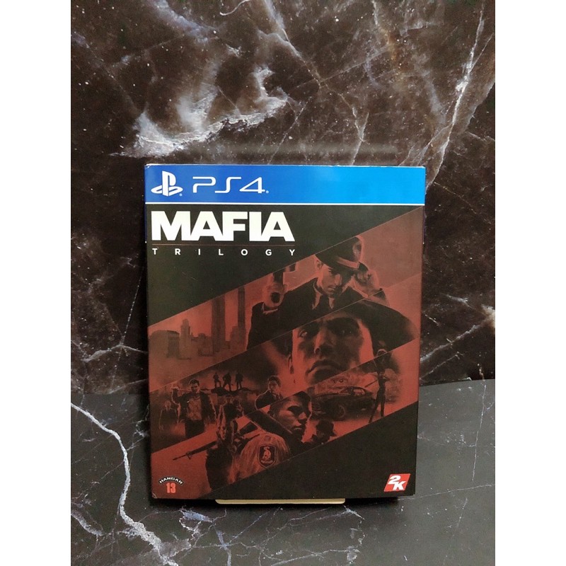 (มือสอง) แผ่นเกม ps4 : Mafia Trilogy Z3 มี Code