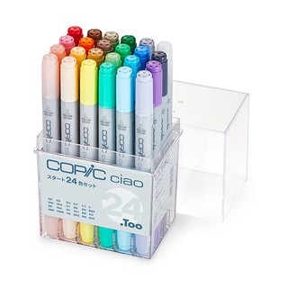 Copic โคปิค ciao เริ่มต้น ชุดสี 24 สี st625