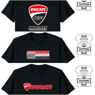 เสื้อยืด RACING เสื้อซิ่ง BIGBIKE [COTTON 100%] [DUCATI]