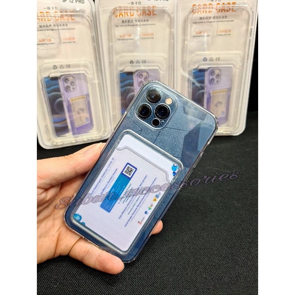 OPPO Reno 4 4F 5 5F 6 4G 5G 7 4G 5G 7Z 8 4G 5G 8Z 8T 4G 5G 10 10 Pro 5G ซิลิโคนใสปลอกใส่การ์ด ATM E-
