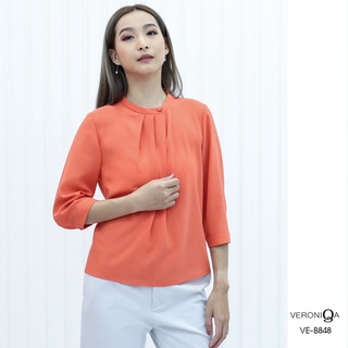 AMILA Blouse VE-B848 by AMILA ชีราเม้นท์ IGPU22-3