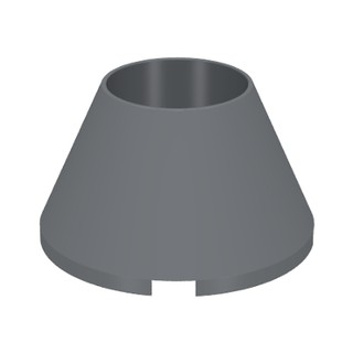 [326] ชิ้นส่วนเลโก้ Lego Part Cone 4 x 4 x 2 Hollow No Studs(4742) ราคา/ชิ้น