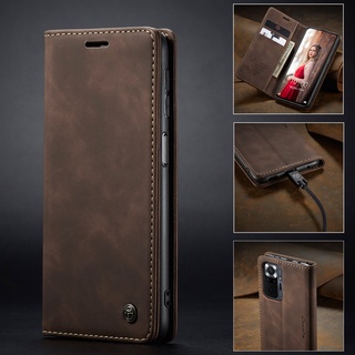 CaseMe เคส Xiaomi Poco F2 F3 Redmi K20 K30 K30S K40 Ultra Redmi Note 8 9 9s 10 10T 11 11T Pro Max รุ่น Flip Leather Protection Cover