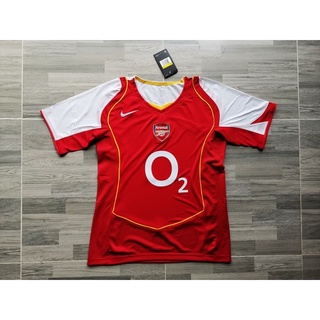 ARSENAL retro  home kit 2004/05 เสื้ออาร์เซนอล ย้อนยุค 2004/05