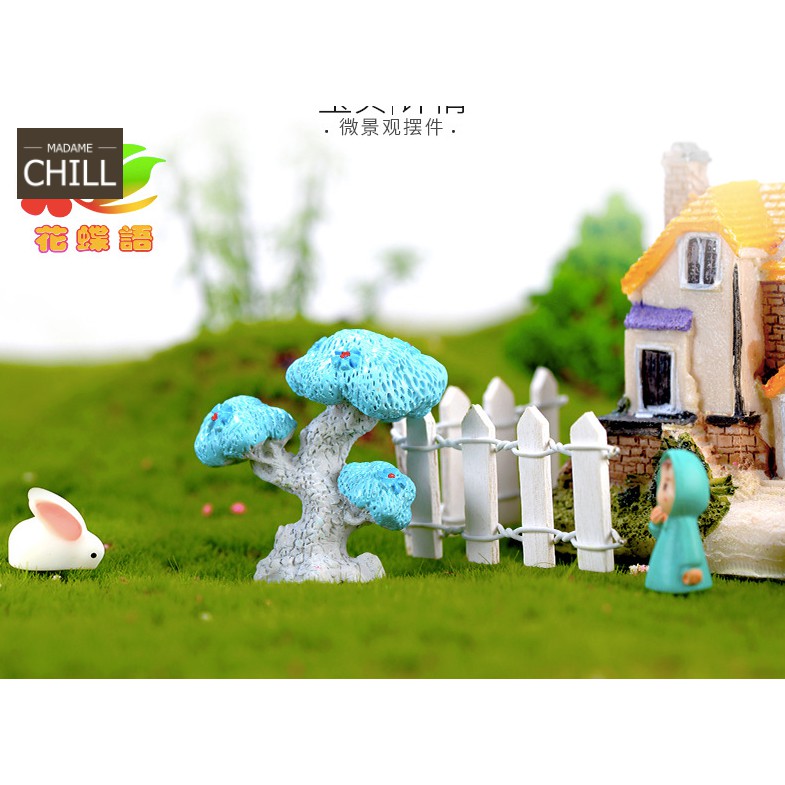 [MC199] ตุ๊กตุ่นจิ๋ว ต้นไม้ใหญ่หลากสี (1 ต้น ราคา 25 บาท)