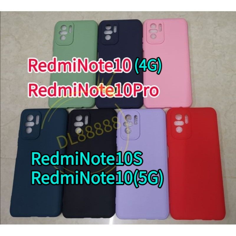 Redmi Note10✨พร้​อมส่งใน🇹🇭✨เคสTPU​นิ่ม​สีพาสเทลคลุมกล้องFor​ Redmi Note 10 Redmi Note 10S 5G Redmi Note 10 Pro / Note10s