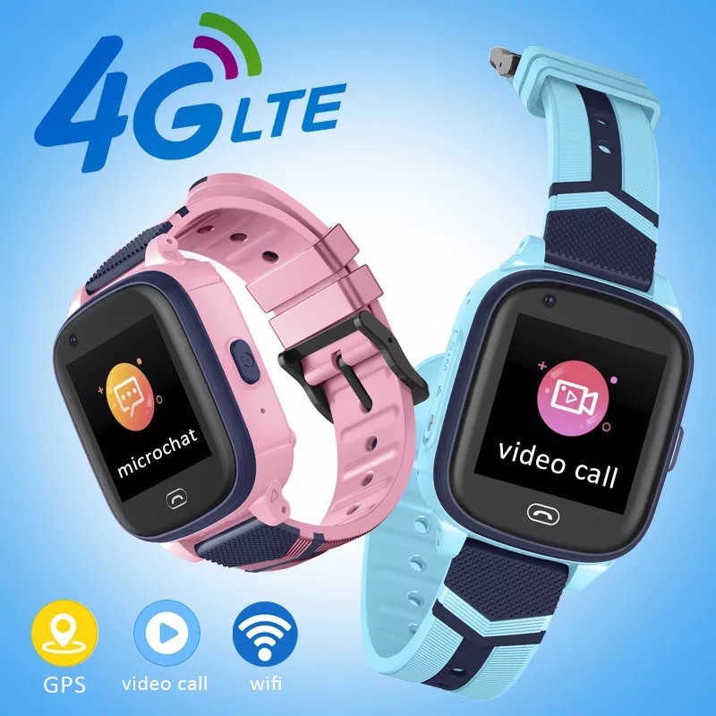 นาฬิกาเด็ก ไอโม่ รุ่น A60 รองรับ 4G VDO Call ได้ เล่น  LINE ได้  กันน้ำ  นาฬิกาอัจฉริยะ รองรับภาษาไทย Smart Watchขายร้อน
