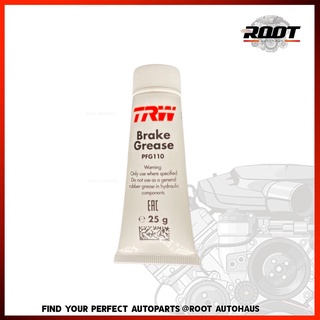 TRW PFG110 ขนาด 25g จาระบี เบรค สำหรับทาลูกยางเบรค สลักเบรค สลักดิสเบรคใช้กับระบบคลัช ทั้งแม่ปั๊มคลัช