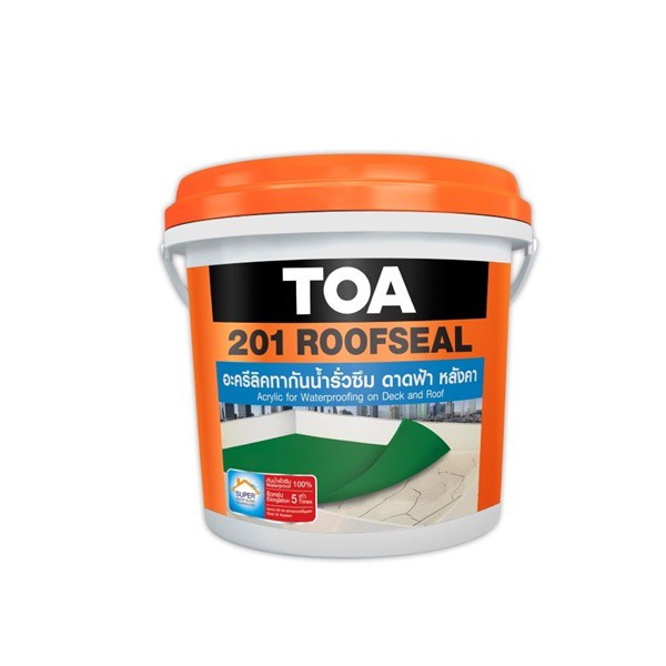 TOA 201 Roofseal อะคริลิคกันซึม ทีโอเอ 201 รูฟซีล