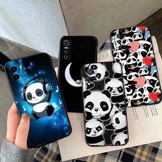 เคสโทรศัพท์มือถือ ซิลิโคนนุ่ม ลายแพนด้า สําหรับ Vivo Y81S Y91C Y93 Y95 Y91 Y81 Y71 Y69 Y5S Y53 Y55 Y55S