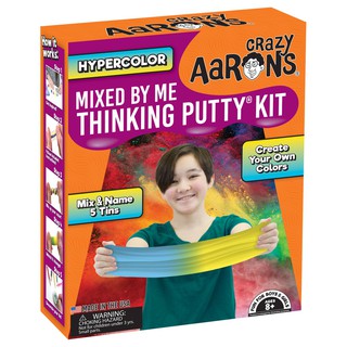 Crazy Aarons Thinking Putty รุ่น MIXED BY ME KIT- Hypercolor ผสมสีทำเอง และเปลี่ยนสีตามอุณภูมิ ดินน้ำมันวิทยาศาสตร์