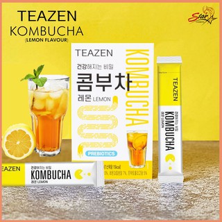 Teazen Kombucha ทีเซน คอมบูชา Lemon รสเลมอน