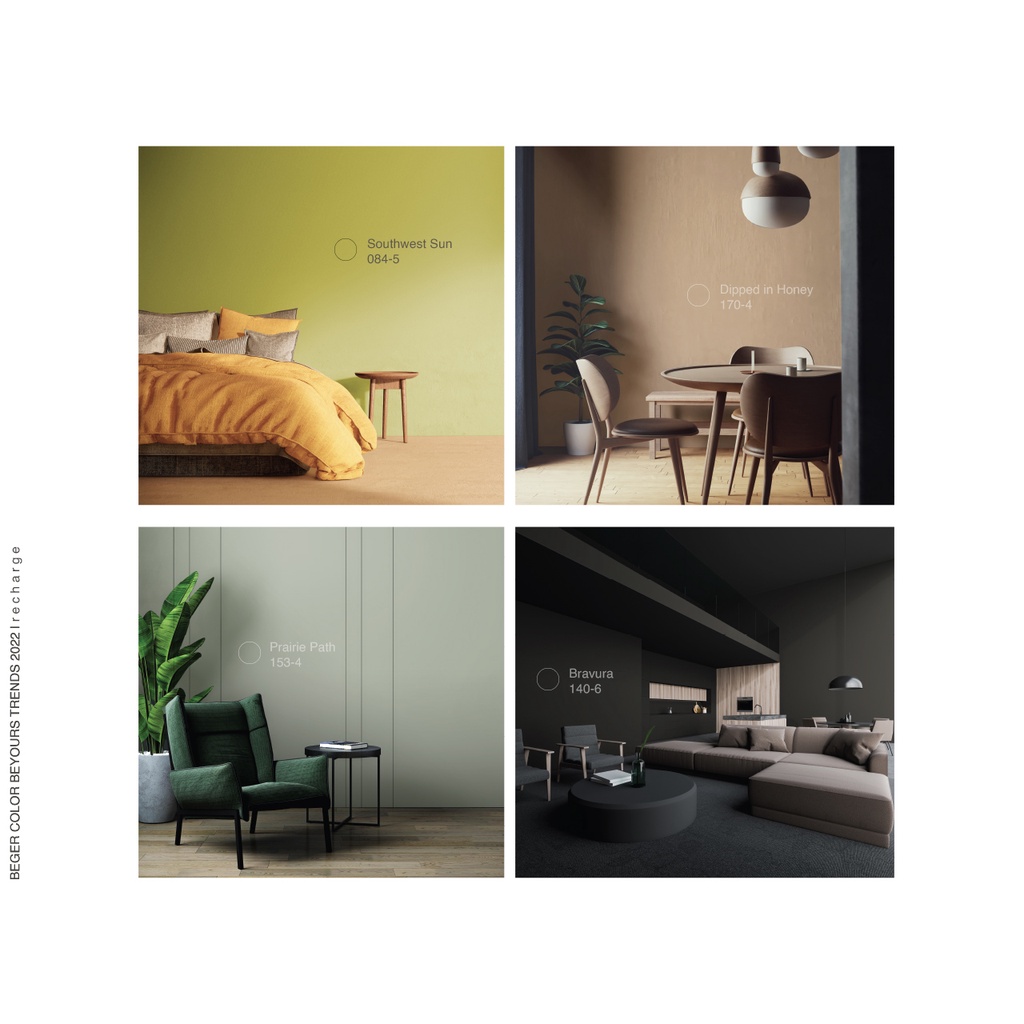 Beger เฉดสี 2022 กึ่งเงา AirFresh แอร์เฟรช ภายใน 3.7 ลิตร กึ่งเงา กลิ่นอ่อนสุด ทาแล้วเข้าอยู่ได้ทันที ปลอดภัย - รูปที่ 7