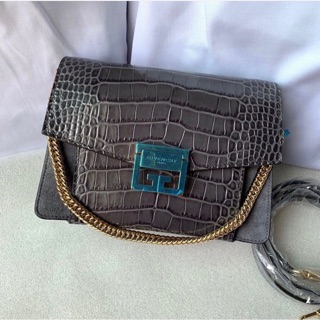 New! Givenchy GV3 Small Croc Embossed ปี19 รุ่นใหม่ล่าสุดดด