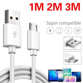 1m/2m/3m Micro USB Charger Data Cable Android Wire fast Charging Micro usb Cable