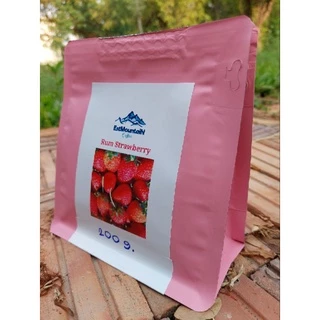 เมล็ดกาแฟคั่วอ่อน รสรัมสตรอเบอรี่ RumStrawBerry Barrel Aged Speciality Coffee[ EST-M ]