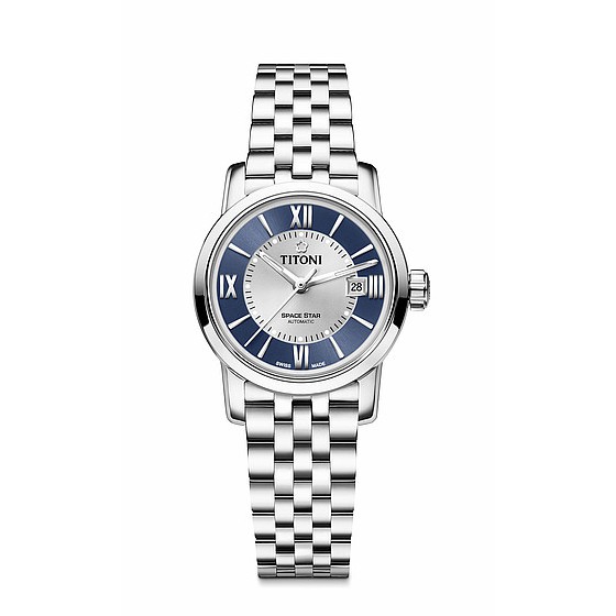 Titoni Luxury Ladies Watch - Space Star Model: 23538 S-580