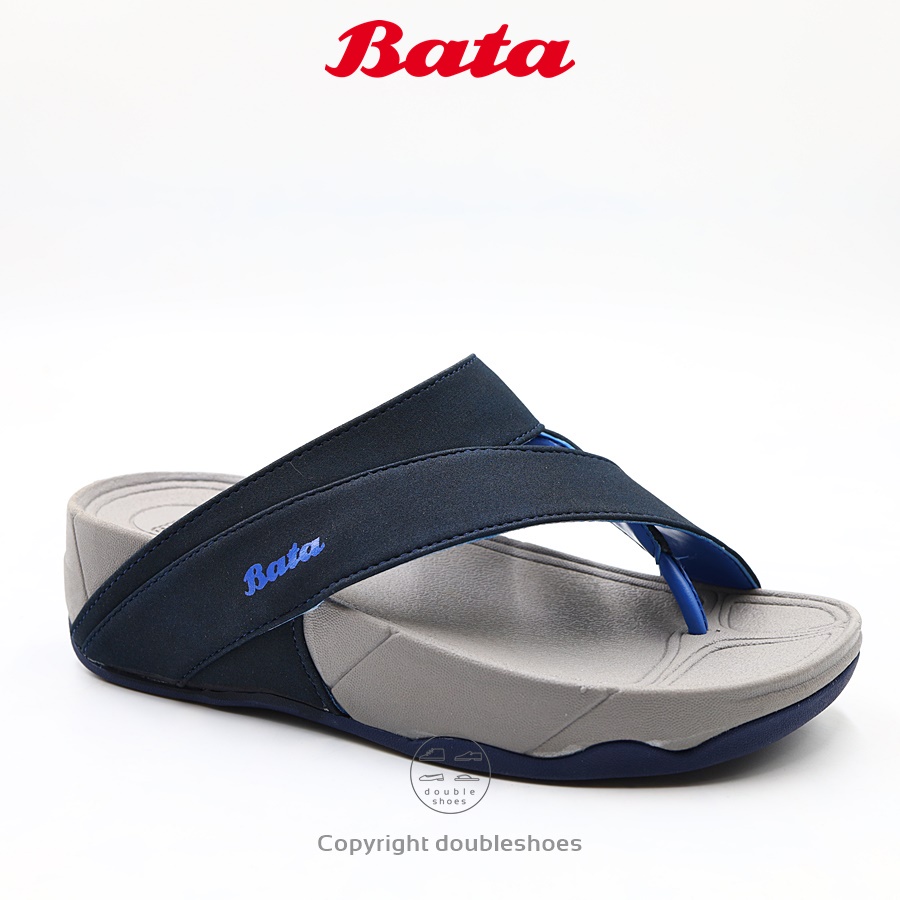 BATA Energy+ รองเท้าเพื่อสุขภาพ แบบหนีบ สีกรม ไซส์ 3-10 (36-44) (รุ่น 471-9342, 871-9342)