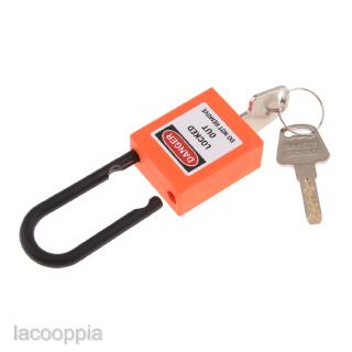 [LACOOPPIA] Safety Lockout Tagout Padlock, Keyed Different,1.5 inch Shackle Clearance