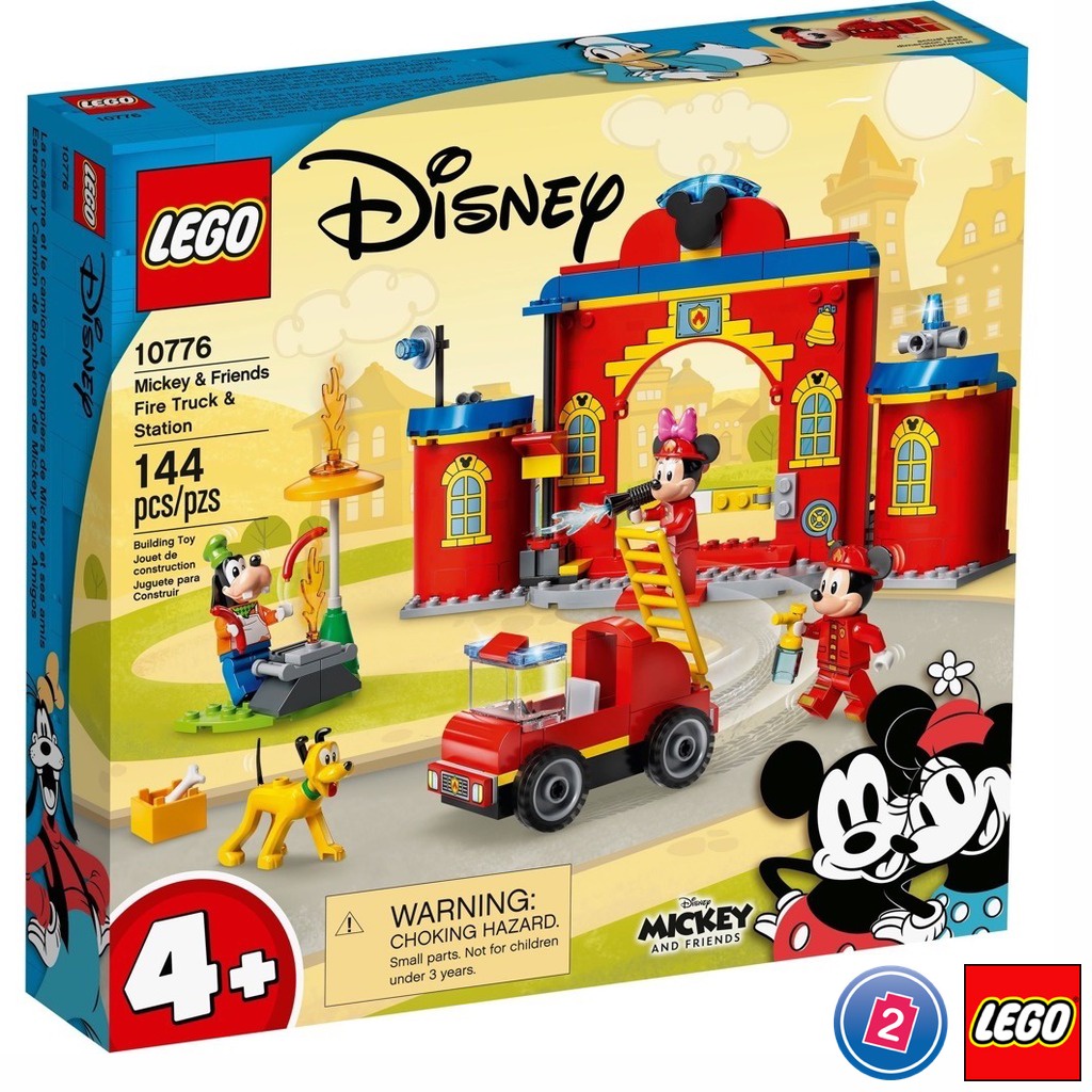 เลโก้ LEGO Disney 10776 Mickey &amp; Friends Fire Truck &amp; Station