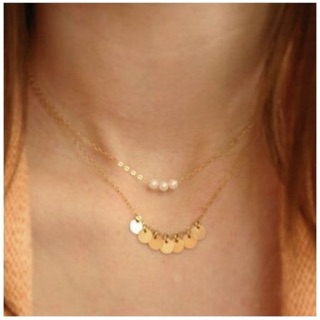 พร้อมส่ง สร้อยคอแฟชั่นสายฝอ