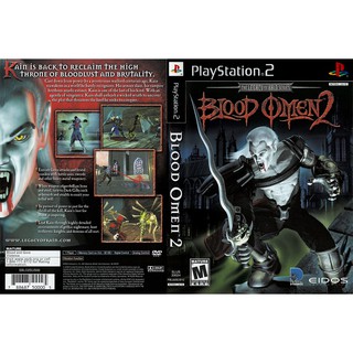 LEGACY OF KAIN BLOOD OMEN 2 [PS2 US : DVD5 1 Disc]