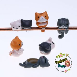 พร้อมส่ง Lucky Cat DIY ตุ๊กตาตกแต่ง อุปกรณ์ตกแต่งสวนหรืออุปกรณ์ประดับประกอบฉาก pimluck ตุ๊กตาจิ๋ว