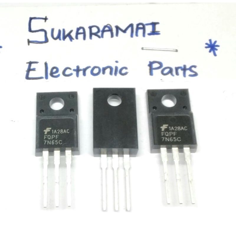 MOSFET FQPF 7N65 C FQPF7N65 FQPF7N65C 7N65C เดิม