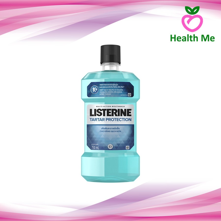 LISTERINE TARTAR น้ำยาบ้วนปาก ลิสเตอรีน ทาร์ทาร์ 250ML 750ML