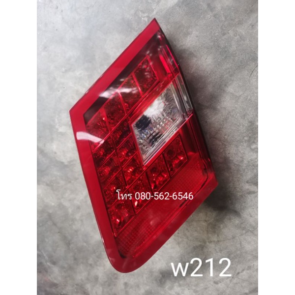 ของเเท้!  ทับทิมไฟท้าย​ w212​ benz ไฟที่ฝาท้าย E250 w212