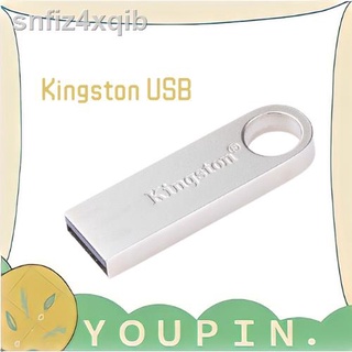 【Ready Stock】Original Kingston USB Data Traveler 8GB 16GB 32GB 64GB 128GB Metal Waterproof USB 2.0 Flash Drive