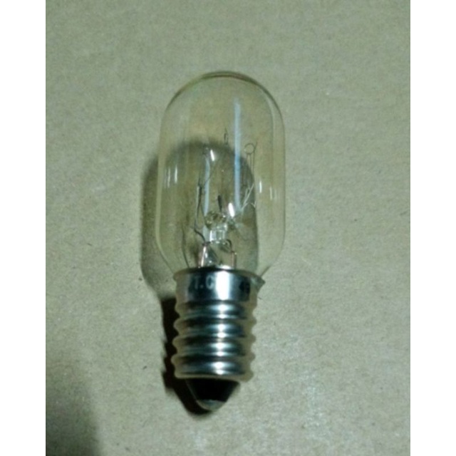 หลอดไฟตู้เย็น หลอดไฟแบบไส้ ตู้เย็นฮิตาชิ ของแท้ AC 220-240V 15W
