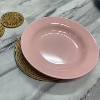 SB Melamine [12 ชิ้น] จานกลม จานลึก จานกลมลึก จานเมลามีน จานกลมเมลามีน รุ่นหนา 8,9 นิ้ว รุ่น P281
