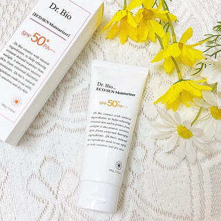 พร้อมส่ง/ของแท้ DR.BIO ECO SUN MOISTURIZER SPF50+ PA++++ 100g (กันแดดสูตรบางเบา เกลี่ยง่าย ใช้ได้ตั้งแต่เด็ก 6 เดือน)