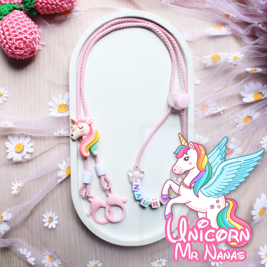 สายคล้องแมส 2 ใน 1 ฟรีชื่อ และตุ๊กตาเจ้าหญิงสําหรับเด็กผู้หญิง - รูปที่ 4